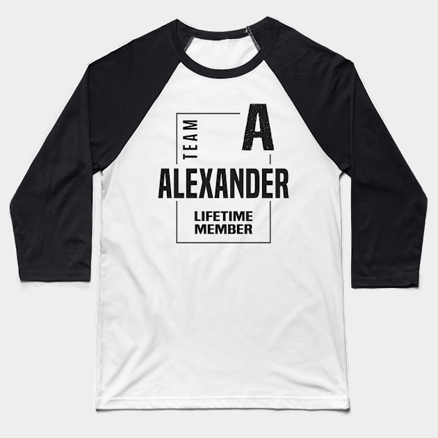 Alexander Baseball T-Shirt by C_ceconello